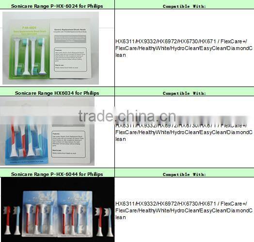 EB-17A Electric Oral Red Toothbrush Heads for Braun