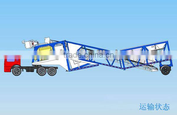 Hot Sale UTM40 Mobile Cement Mixer Plant