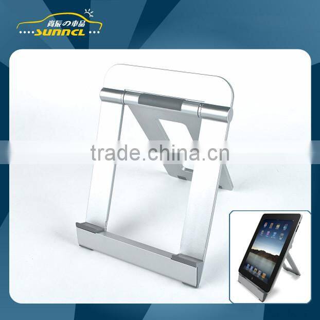 2015 White Portable Desktop Car Holder Tablet Stand for for iPad 2 3 4 5 & 7-10 Inch