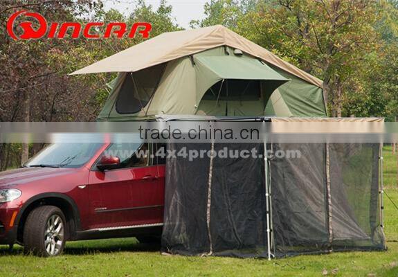 Roof Top Tent Trailer 4wd Camping Rack Pull Out retractable 4X4 Car Side Awning