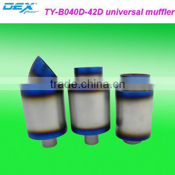 high quality car stainless steel exhaust muffler tips