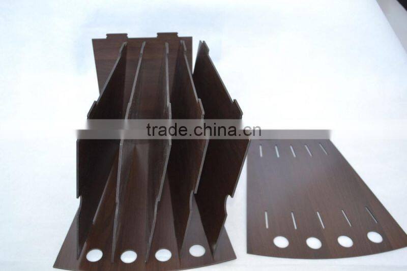 2016 new design customed Office supplies wooden office magazine file boxes / holders / organizers for document files