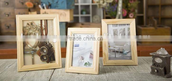 Customized decorative wooden photo frames 2016