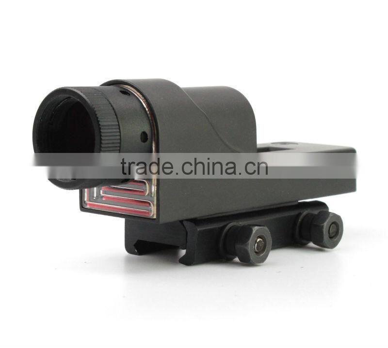 Tactical red dot sight with light sensor control switch