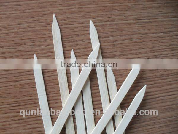 BBQ Sticks Bamboo Material Flat Sticks