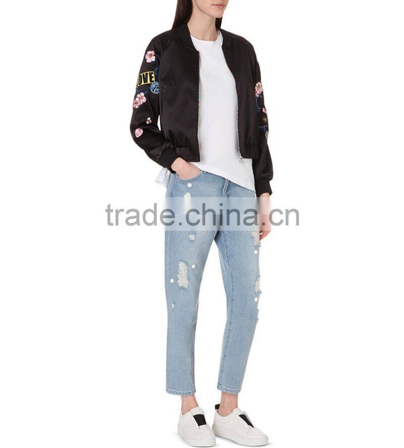 Wholesale Women Round Neck Cotton and Linen-blend T-shirt(DQE0090T)