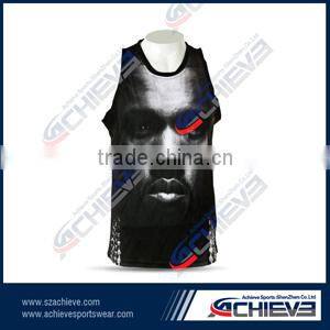 Whosale Basketball singlets, jersey basketball design,cheap custom basketball uniform