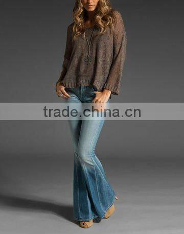 12SW002 Longsleeves V-Neck casual Sweater