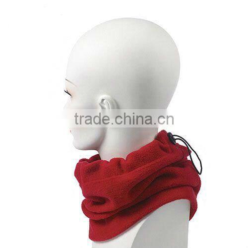 fashion sport multiuse neckwarmer useful scarf called white plain color adult electrics neck warmer