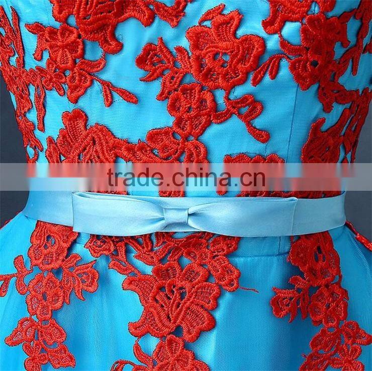 Factory Real Picture Low Back Sleeveless Lace Corchet Floral Wedding Dress Evening Dress Ball Grown