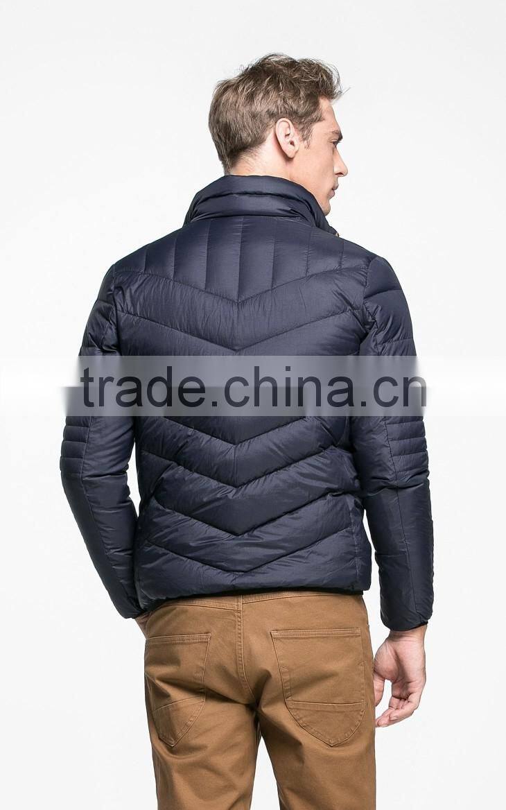 New Design Business Leisure Ultra Light Man Fashion Padded Jacket