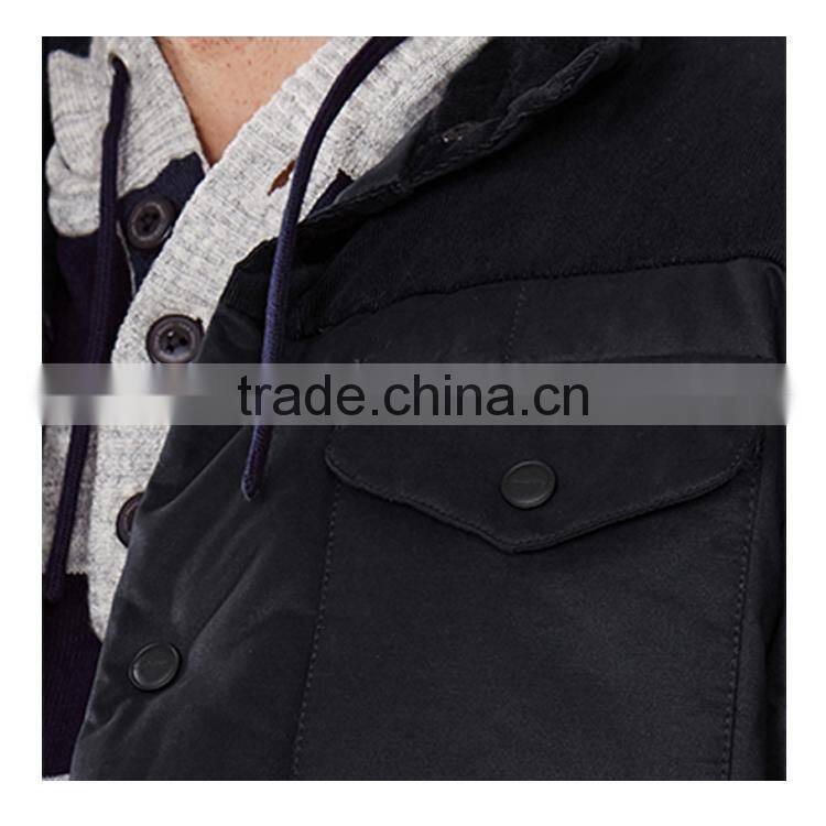 Hot Sale Warm Men Multi-Pocket Cotton Made Quilting Padded Jacket For Sale