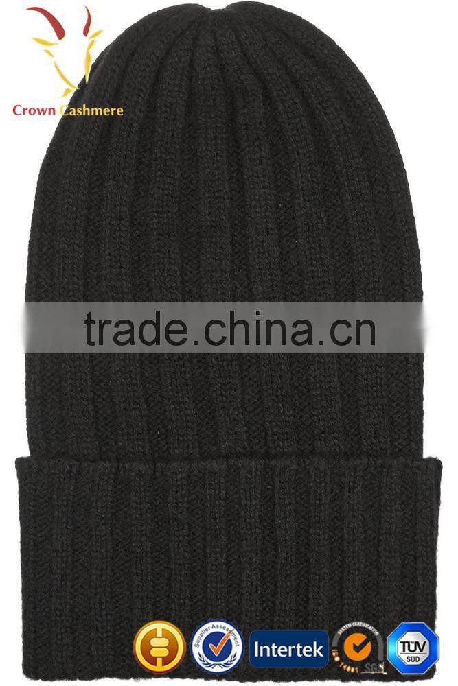 Cashmere Knitted Hat/Custom Knitted Hat in Different Color/Hand Knitted Hat