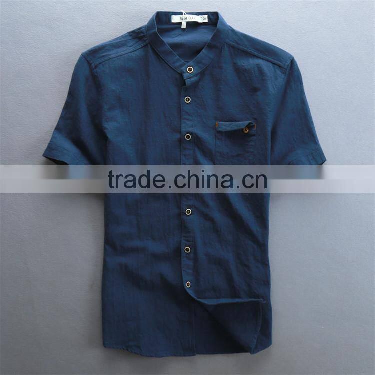 2015 Top Quality Custom Brand Name Men dress shirt