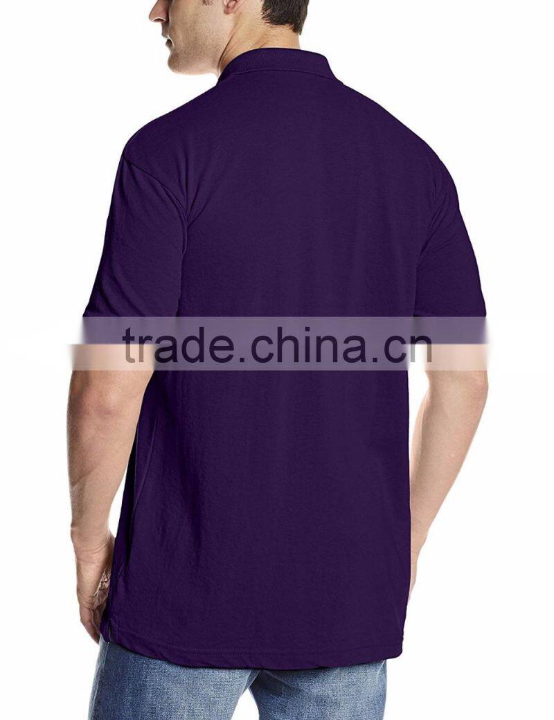 Professional Custom Colorful Short Sleeve Cotton Workwear Polo Shirts Made in China