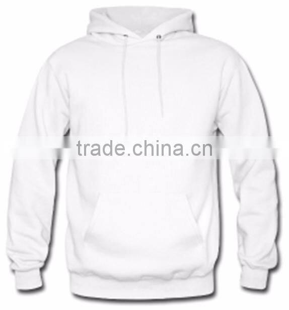 High quality wholesale pullover white hoodie