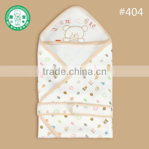 Hot sale cartoon baby hooded blanket baby towel