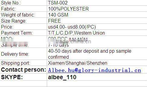 100% polyester dry fit custom man sports polo t-shirt