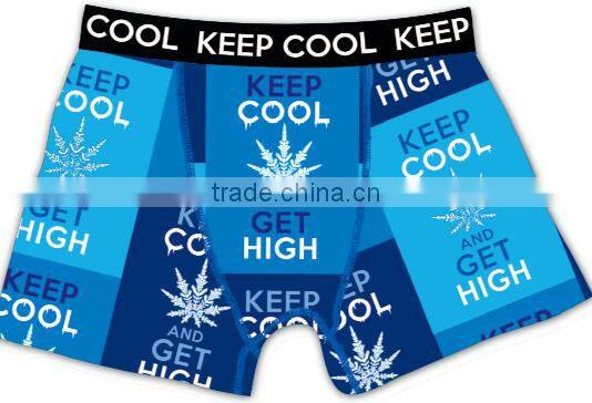 men's underwear with Sublimation printing