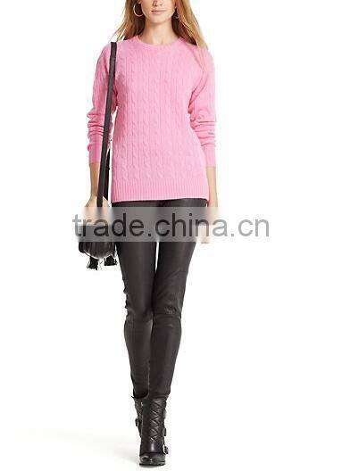 Best Selling Long Wool Sweater Design for Girl