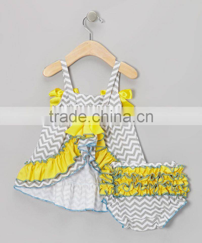 New Style Baby Girl Clothing Set Including Top And Diaper Cover Cute Infant Suit Fancy Toddler Wear CS90425-12