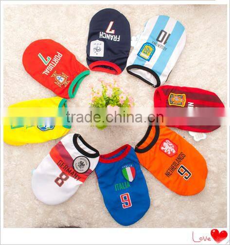 Eco-friendly Factory R & D each country dog shirt