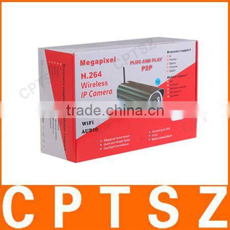 Weatherproof Outdoor H.264 720P CMOS Sensor IP CAMERA