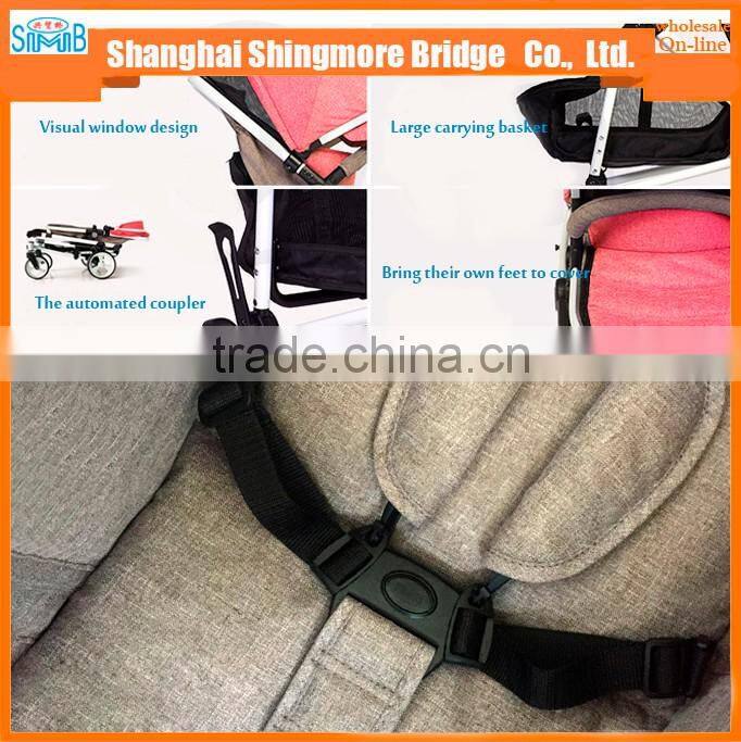 2016 China baby goods factory hot wholesale baby stroller aluminum baby walker