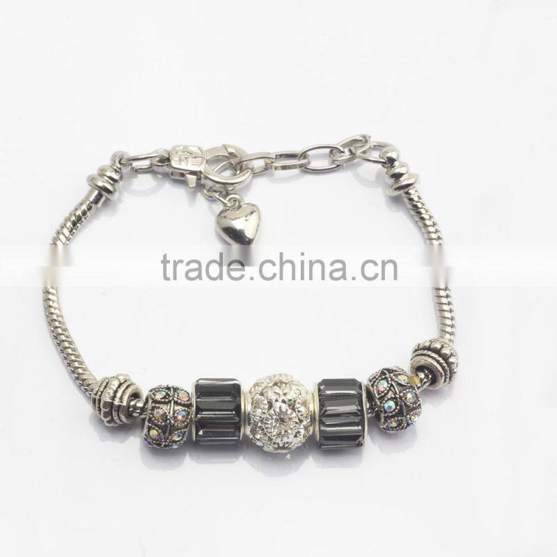 New Top Wide Chain Crystal Main Stone Bracelets Made In China