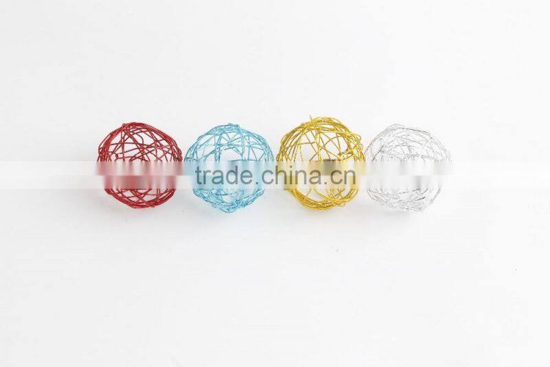 Diy Fashions Different models Decorative wire ball TSQ003C Dia 5cm