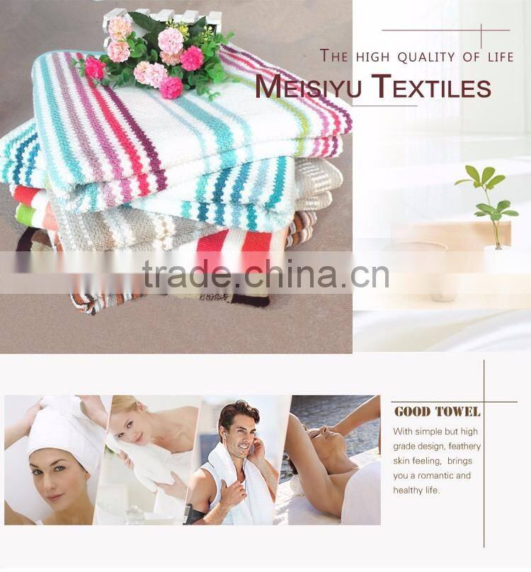 100% cotton yarn dyed jacquard towel beach woven designs