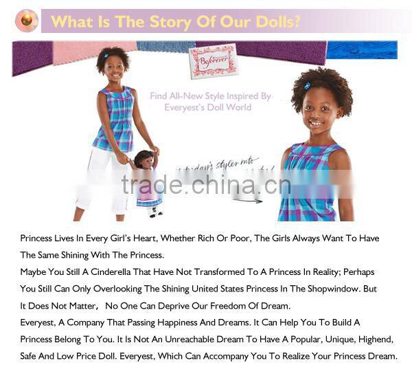 Fashion 18 inch american girl doll bjd doll clothes wholesale doll clothes