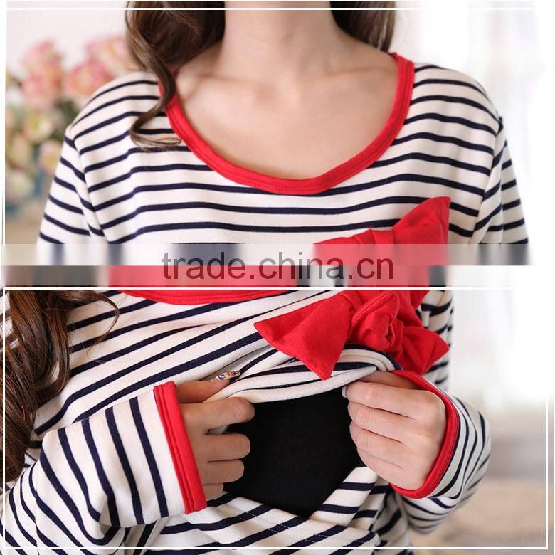 2017 Mama Love Fashion Maternity Clothing Maternity dress Breastfeeding Clothes for pregnant women