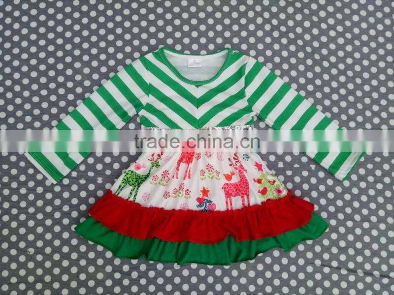 Bunny with chick smocked bishop dress for Easter