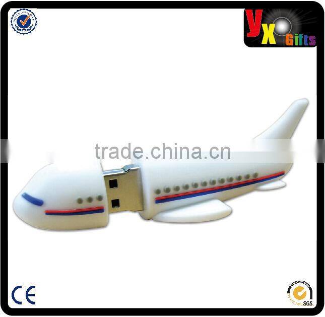 China supplier high quality custom usb flash drive , 4GB PVC bag shape USB drive