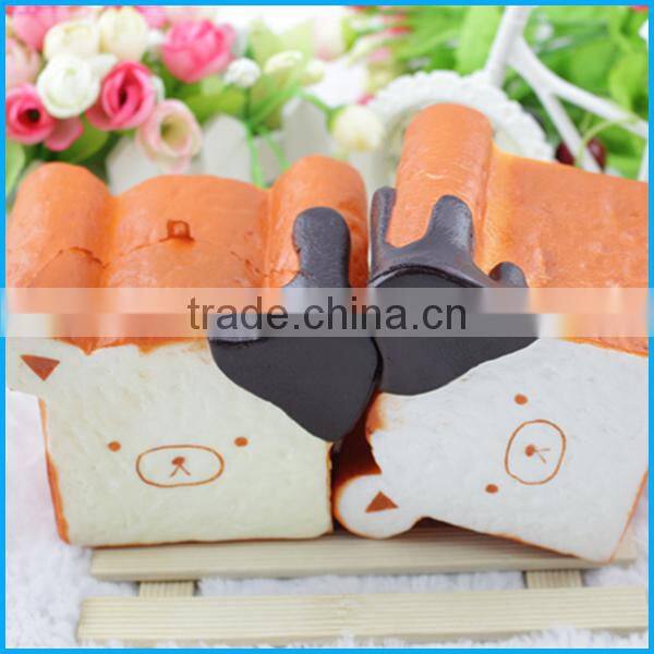 Hot selling cute bear bread slow rising squishy kawaii toys
