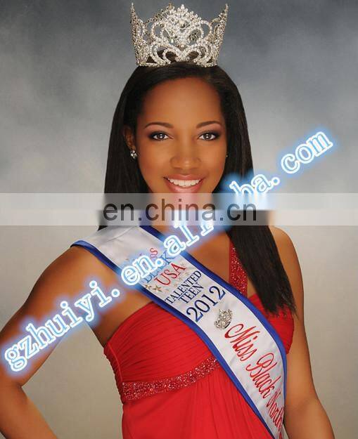 Cheap satin custom sashes for pageants