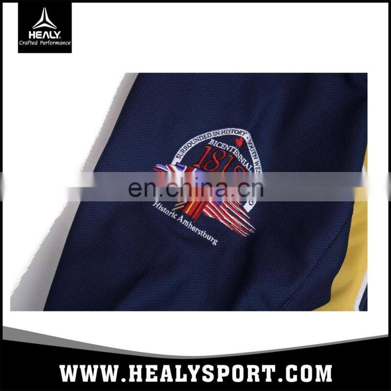 Top Brand Canada Popular Stripe Design ADMIRALS Game Hockey Jersey