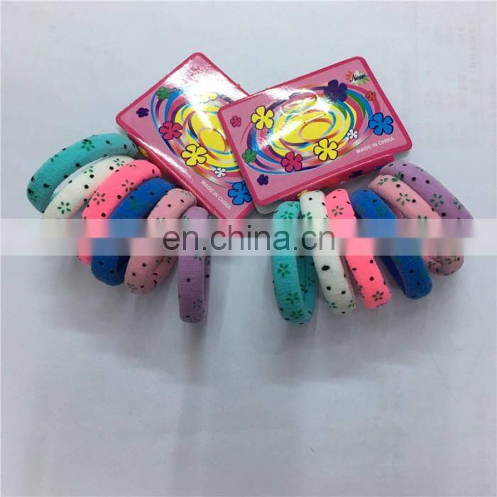 Hot Sale Hair wear For Women Elastic Hair bands with printed