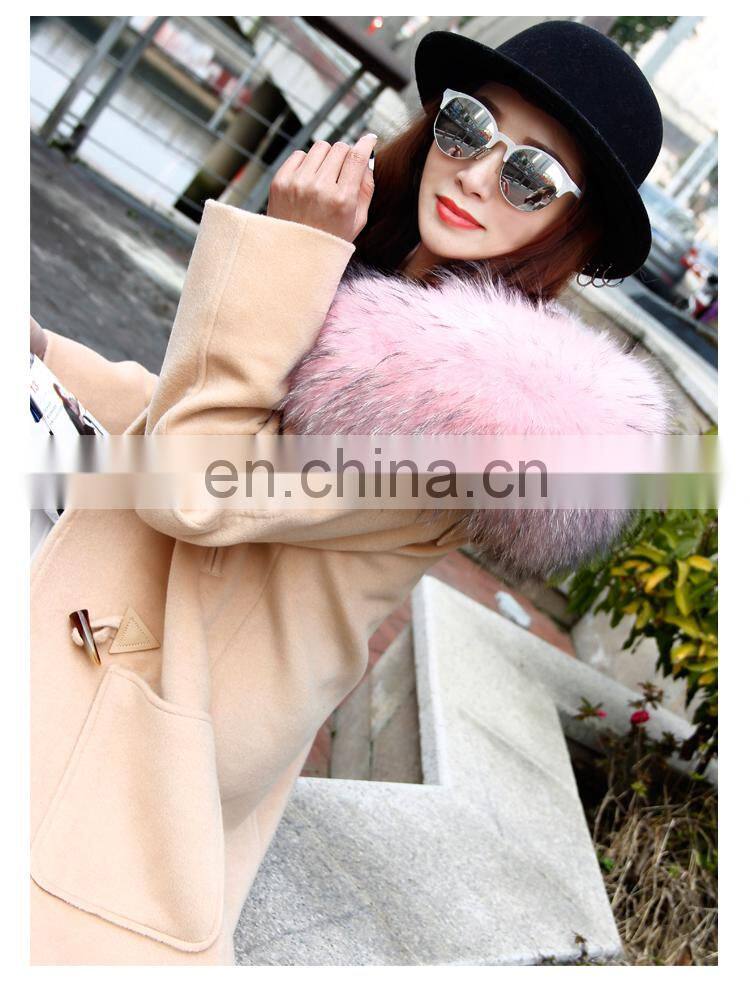 Newest Design China Factory Wholesale Women Winter Coat High Quality Japan Wool Coat