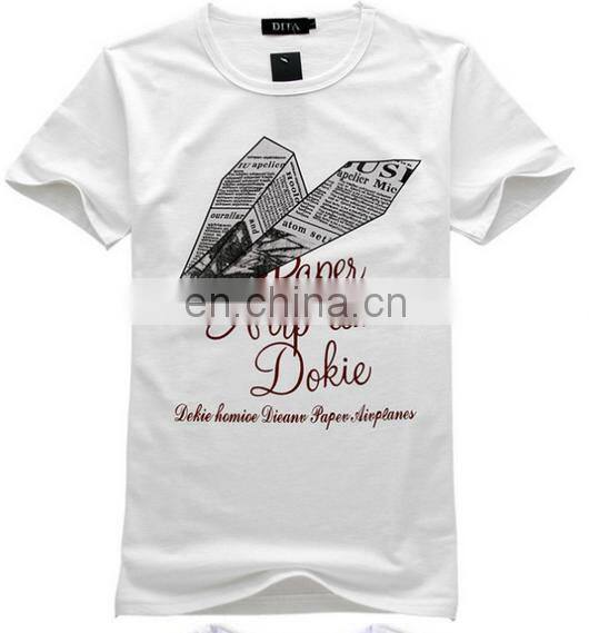 New Style Customize Tshirt For Men Casual Summer T Shirt Various Sizes OEM