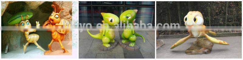 2016 Life size simulation animal giraffe for theme park