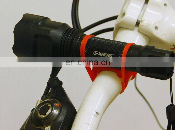 Bicycle Silicone Bandages Mtb Bike Tie Strap