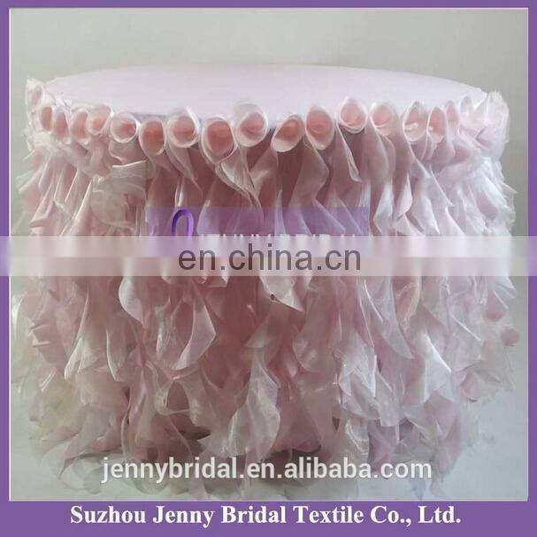 TC091-6 tutu table skirt table skirting designs for wedding tulle table skirt