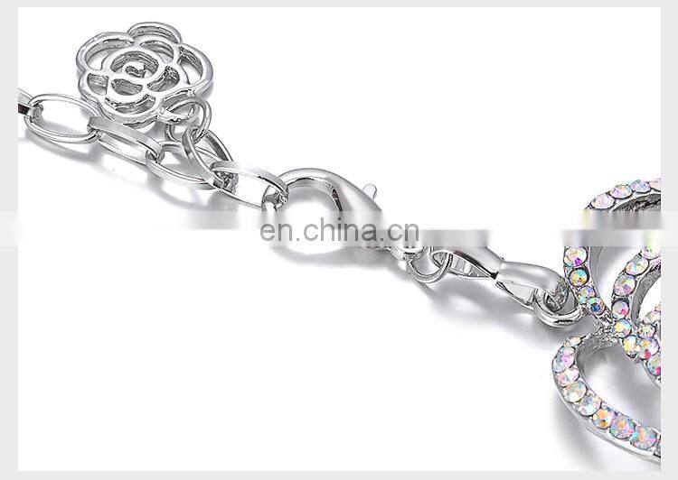 P-9102 Performance Colorful diamond Belly dance waist chain