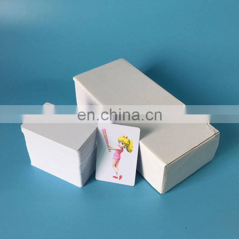 Manufacture Provide Inkjet PVC White Card for business card /name card