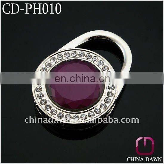 Fashion gift handtas hanger with crystal CD-PH010