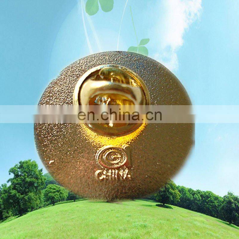 Zinc alloy letter badges, insignia beautifully compact, environmentally friendly nickel-plated badge