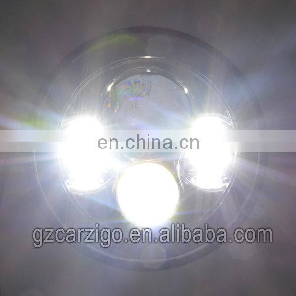 chinese supplier 30w accessories motorcycle 7 inch LED light for harley davidson motorcycles