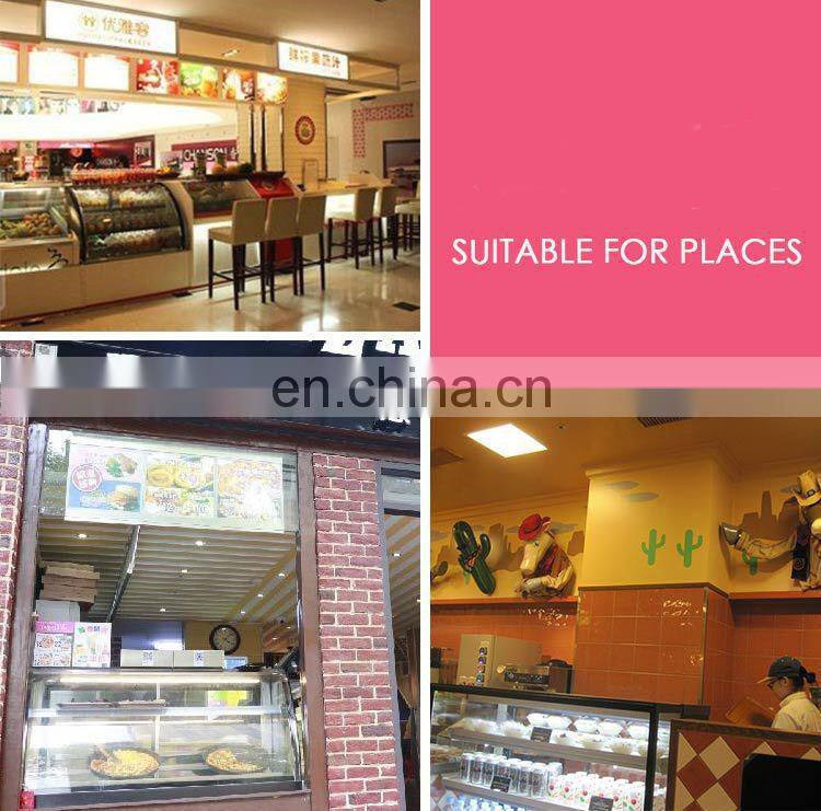 5 Layers Glass Display Showcase Hot Food Warmer Electric Display Showcase With 30-110 Degrees